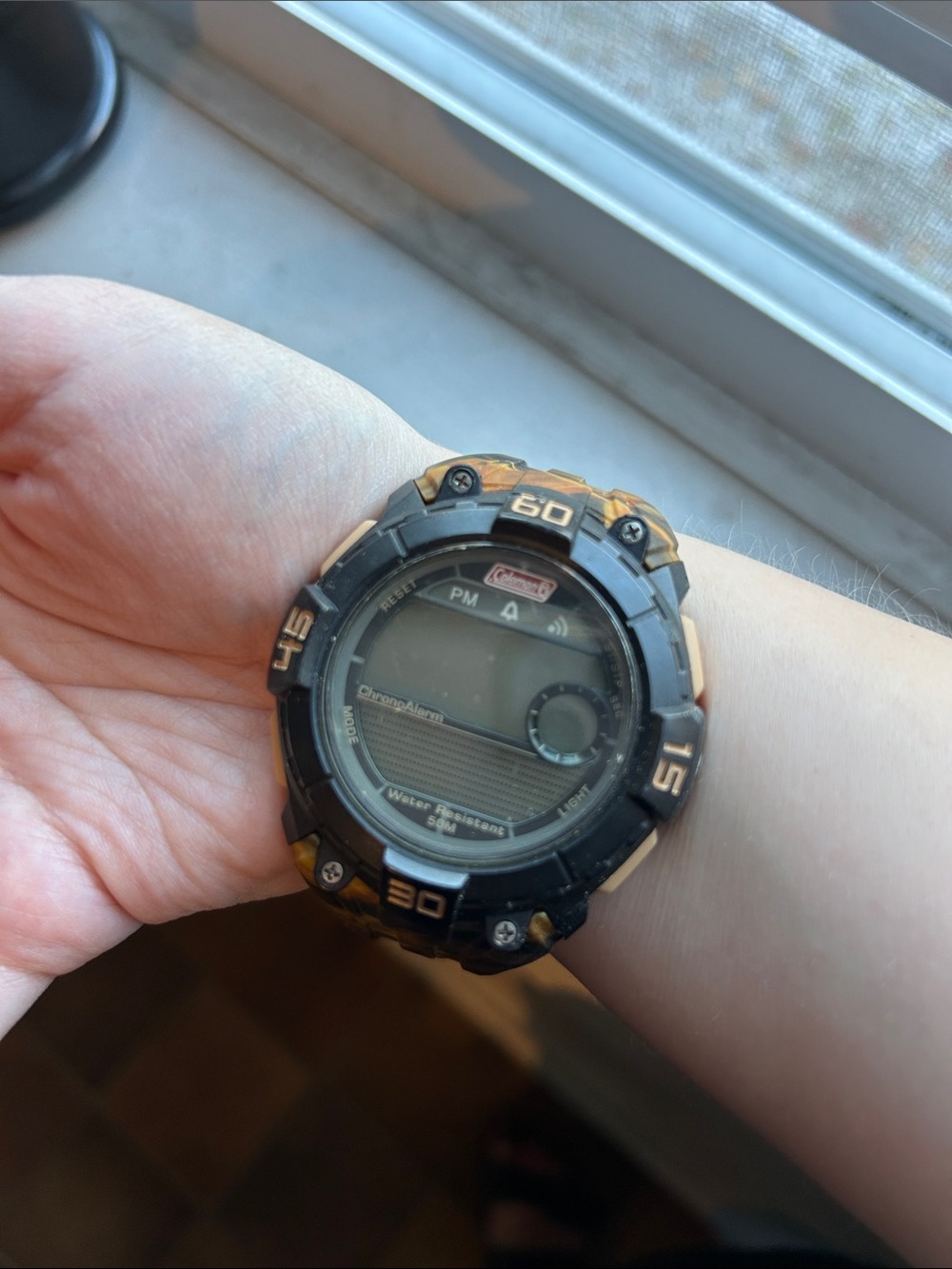Coleman Black & Bronze Digital Outdoor Watch | Water Resistant Sport Watch